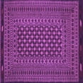 thumbnail image 1 of Ahgly Company Indoor Square Southwestern Purple Country Area Rugs, 6' Square, 1 of 4