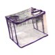 thumbnail image 5 of Organizador de almacenamiento de libros Clear PVC Bookshelf plegable Versátil Versátil Capacidad Espaciosa Protección de la capacidad Protector del Púrpura, 5 of 8