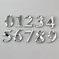 thumbnail image 5 of Apartment Hotel Office Door Address 5cm Silver Self Adhesive 3D Door Plate Sign Digits House Number Stickers 9, 5 of 8