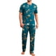 thumbnail image 1 of Conjunto De Pijama Shendy Vendy 2 Piezas Para Hombre Elegante Camisa Pantalon, 1 of 4