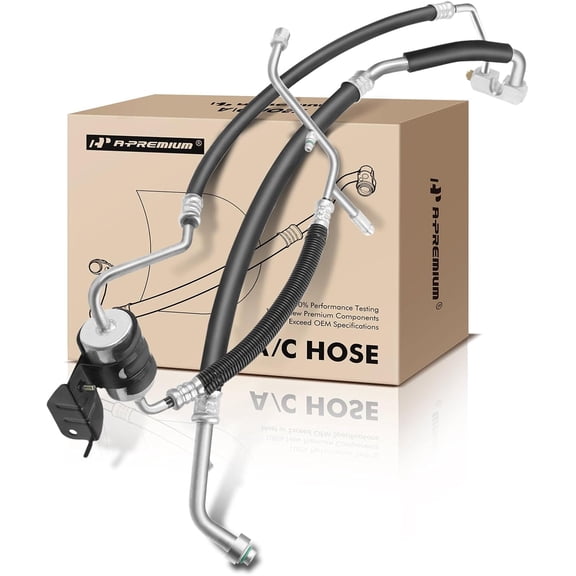 A-Premium A/C Suction Hose & Discharge Line Hose Assembly Compatible with Ford F-150, 2005 2006, 4.2L