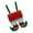 A, variant on 1 PC Personalized Christmas Stocking, Christmas Elf Boots Candy Bag, Santa cloth Stocking Pants Treat Bags Handbag for Xmas Party Decoration, 8.7×16.5 Inch(B)