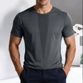 thumbnail image 5 of Frnrwgo Mens T Shirt Short Sleeve Mesh Breathable Loose Big and Tall Summer Sports Top, 5 of 5