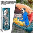 thumbnail image 2 of Self-Inflating Camping Mattress: Thickened Lightweight Single/Double Mat, Compact_Perfect Gift, 2 of 5