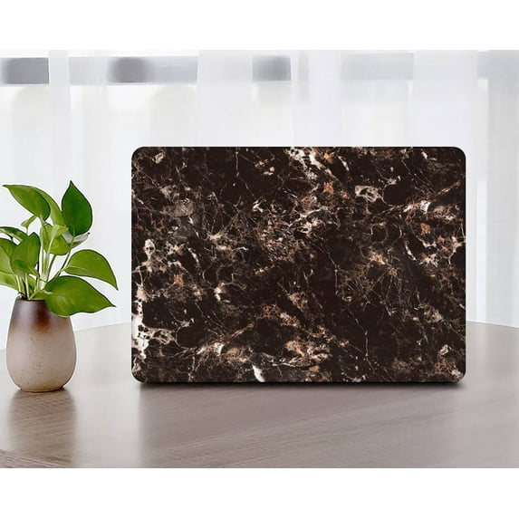 Compatible MacBook Air 13" Case 2018/2019/2020/2021/2022 Rel. Model A1932/A2179/A2337 m1, Plastic Hard Shell Cable Tie, Marble A 140