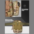 thumbnail image 4 of TIMIFIS Paquets Extérieurs en Tissu, Sac Banane Multifonctionnel Sac Ceinture Épaule Sac Banane Résistant à l'Eau Pochette Randonnée Escalade Extérieur avec Poche pour Bouteille d'Eau Sac de Poitrine, 4 of 8