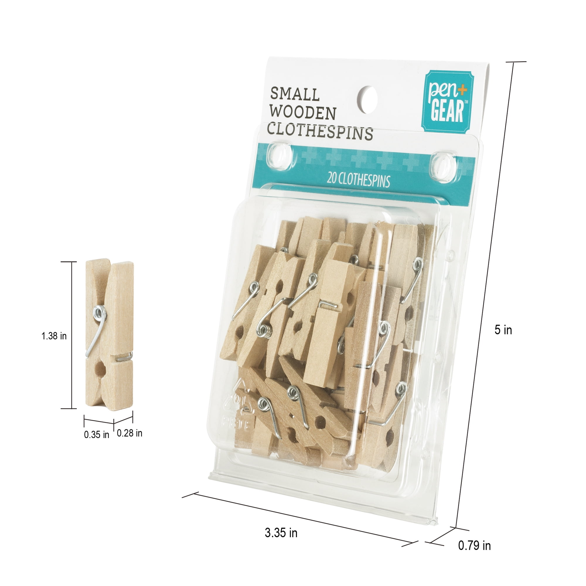 Wooden Clothespin — SMALLWOODS STUDIOS