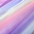 thumbnail image 6 of KAWELL Flower Girls Sequence Sequin Rainbow Tulle Wedding Party Dress Bridesmaid Birthday Pageant Ball Gown, 6 of 7