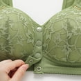 thumbnail image 5 of TEVEQ Front Closure Bras for Women Floral Plus Size Bra Lift Bras Seamless Convenient Support Bras Cotton Soft Bra Upgraded Wireless Everyday Bralettes Snap Closing Bra Front Button Bras 48, 5 of 8