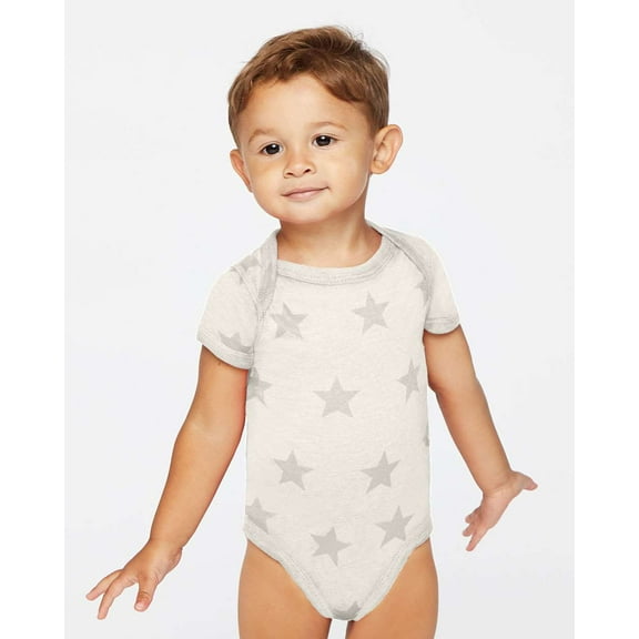 Code Five Infant Star Print Bodysuit