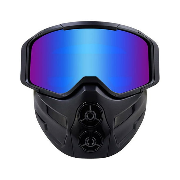 Mascara Paintball Anti-vaho, Airsoft Cara Completa y Goggles Desmontable y Ajustable Adepaton CPB-YY294-1