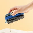 thumbnail image 6 of Clothing Stain Brush, Soft Bristles, Removes Stains, Easy-to-Hold, Scrub Brush for Shoes, Laundry, Countertops, Bathtubs (Green), 4.5x2.2x2.0", 6 of 9
