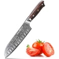 thumbnail image 1 of shiyou-Chef Knife Japanese Professional: 7 Inch Kitchen Knives, Stainless Steel Sharp, Cutting Meat Cooking Cleaver, 1 of 4
