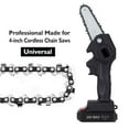 thumbnail image 3 of 5Pcs 4 Inch 1/4inch Mini Steel Chainsaw Chain Electric Electric Saw Accessory Replacement Electric Chain Saw Chain, 3 of 10