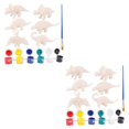 thumbnail image 4 of Youkk PVC Made Dinosaur Painting Set Non-toxic And Odorless For Safe Coloring Family Game 3D Painting As Shown 2Set, 4 of 6