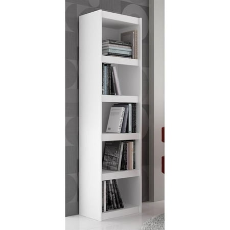 Manhattan Comfort Parana 2.0 Series 5 Shelf Bookcase in (Best Schools In Manhattan)