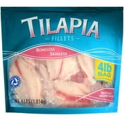 Frozen Tilapia Fillets, 4.0 lb