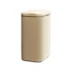thumbnail image 1 of Bote de basura de cocina duradero Inteprter de acero inoxidable con tapa 8L blanco lechoso, 1 of 6