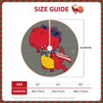 thumbnail image 4 of Kll Dinosaur Super Hero Cartoon Christmas Tree Skirt ,Party Decorations Farmhouse For Christmas Decorations Holiday Party, 4 of 8