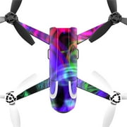 MightySkins PABEBOP2-Neon Splatter Skin Decal Wrap for Parrot Bebop 2 Quadcopter Drone - Neon Splatter