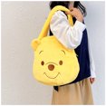 thumbnail image 3 of Bolsa de felpa suave de para niños y niñas, bolso de mano de felpa de oso Pooh de Winnie the Pooh, Kawaii, Alien, Winnie, 3 of 5