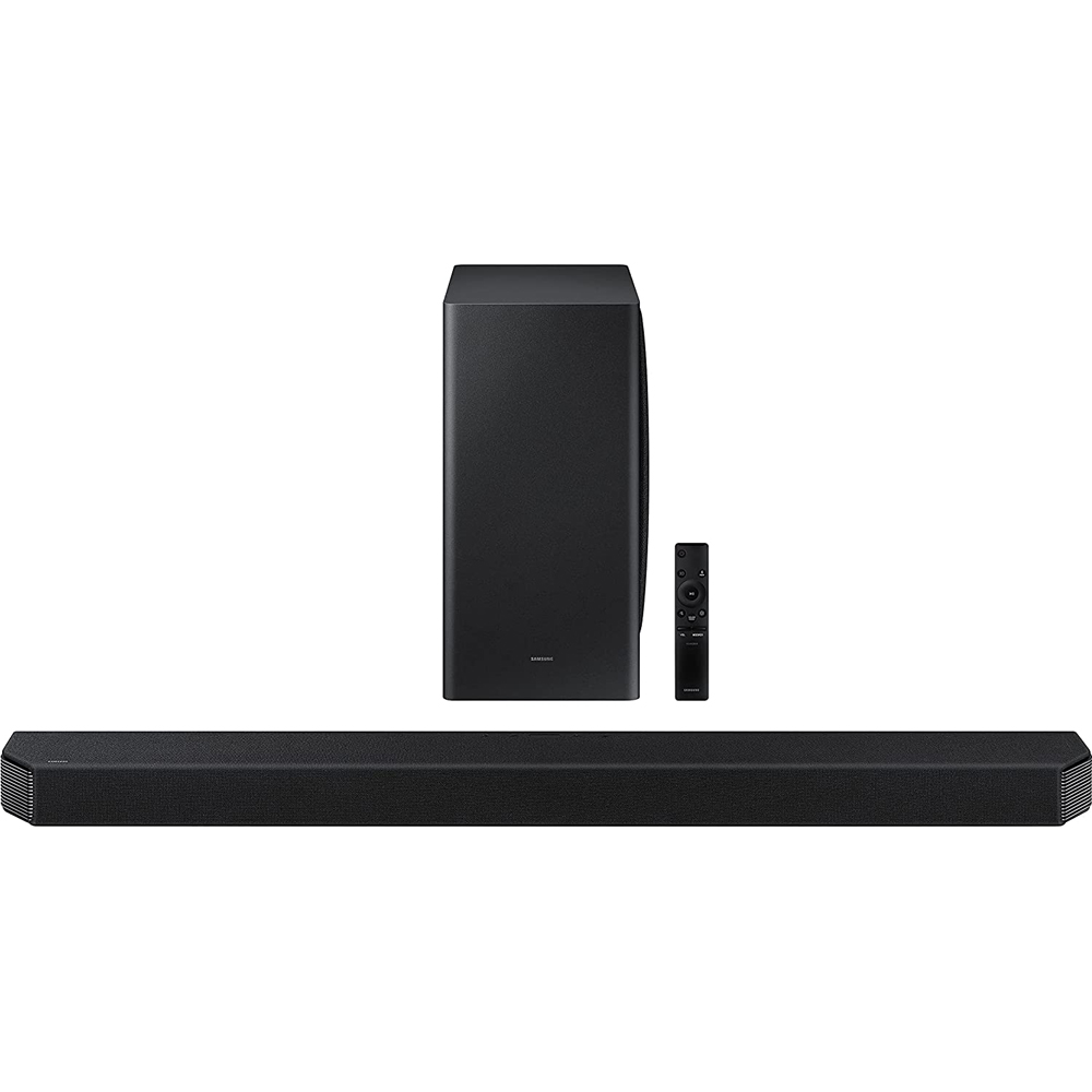 Samsung HW-Q900A 9.1.4ch Surround Sound Wireless Home Theater Bundle 7.1.2ch Dolby Atmos /DTS:X Soundbar + Swa-9500S 2.0.2ch Rear Speaker Kit + Subwoofer + Extended Coverage + 2 Deco Gear HDMI Cables - image 4 of 10