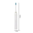 thumbnail image 2 of VANLOFE 6 Modes Electric Toothbrush With 4 Brush Heads Portable travel toothbrush White, 2 of 8
