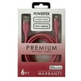 thumbnail image 5 of Liquipel Powertek Premium Braided USB-A to Lightning Cable - Pink, 5 of 5