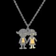 thumbnail image 4 of Brands Boys Girls Family Necklace Stainless Steel Pendant For Love Jewelry Children Gifts---Product code 43850, 4 of 4