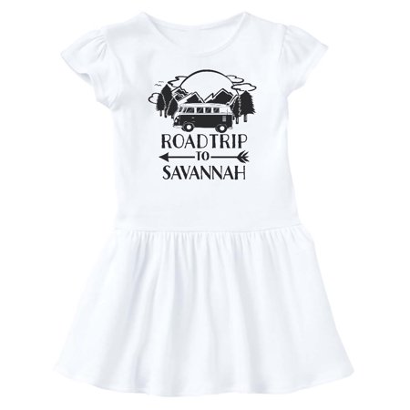 

Inktastic Road Trip To Savannah Gift Baby Girl Dress