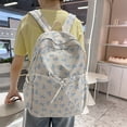 thumbnail image 4 of Coquette Bow Backpack for Women Pink Bow Kawaii Preppy Backpack Large Capacity for College Middle High School Casual Travel Daypack, 4 of 5