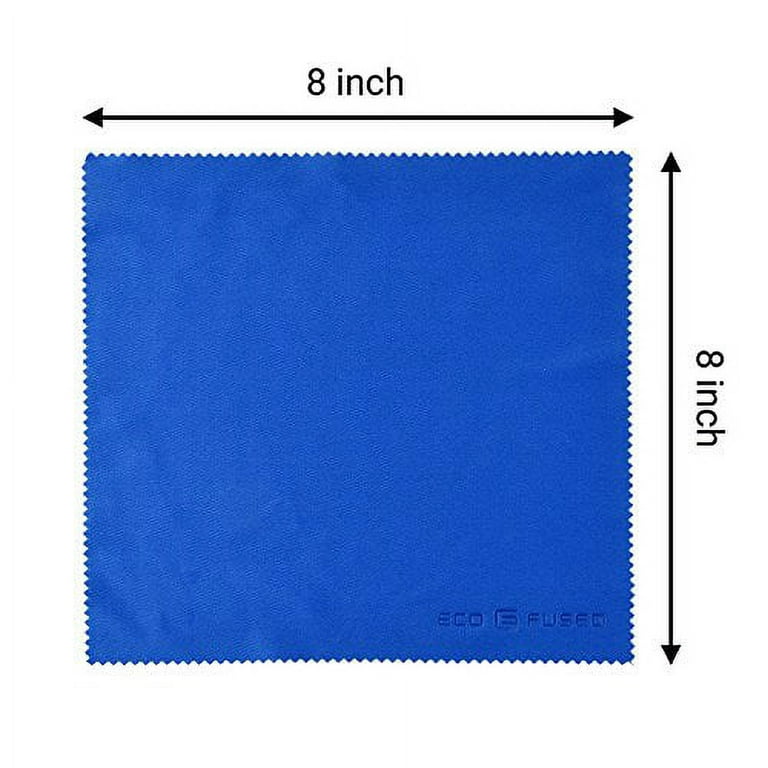 8x 8 Mwipes Microfiber Suede Lens Cleaning Cloth - Pack of 20