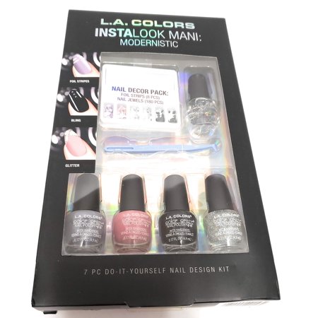 L.A. Colors Instalook Mani 7 Piece Nail Set