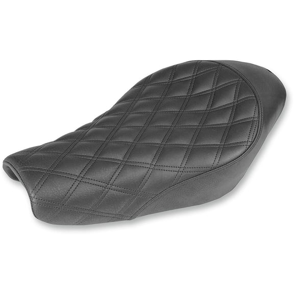 Renegade LS Solo Seat (3.3 Gallon Tank) (Black) Compatible With 09-19 HARLEY XL883N