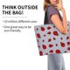 thumbnail image 2 of Balery Ladybug Bolsa Tote Estilo Estético con Cremalleras, Bolsa de Hombro, Bolsa de Compras Grande y Plegable, 2 of 8