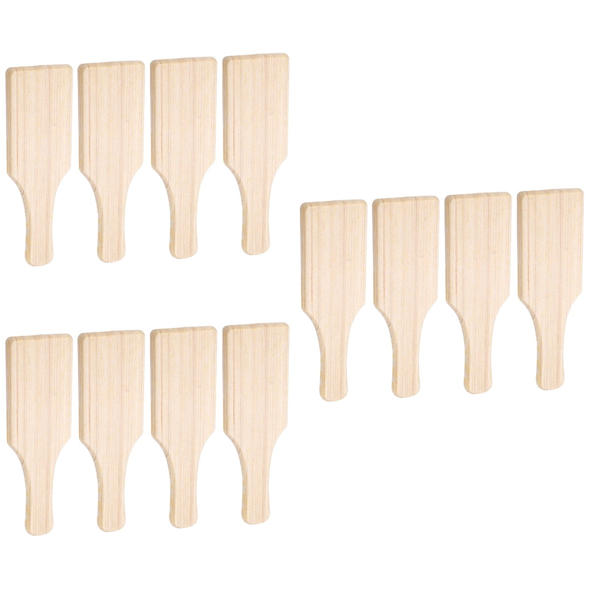 KALLORY 12-Piece Wooden Pottery Board Set for Clay Sculpting and Shaping with Smooth Finish