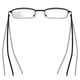 thumbnail image 4 of Gafas de presbicia con montura completa y protección contra la luz azul, con zoom automático, progresivas, multienfoque y patillas con resorte para hombres, 4 of 5