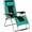 Turquoise, variant on Resenkos Oversize Folding Adjustable Padded Zero Gravity Lounge Chair-Blue, Zero Gravity Lawn Lounge Chairs with Cup Holder, Reclining Folding Outdoor Chairs for Deck, Beach, Yard
