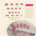 thumbnail image 6 of Yoyauz 48 Pieces Of Long Coffin Nail And Toe Press Kit, With French Fake Nail Press Patch Rhinestones, Square Almond Shaped Toenails, Summer Short Women'S Fake Toenails, 6 of 6
