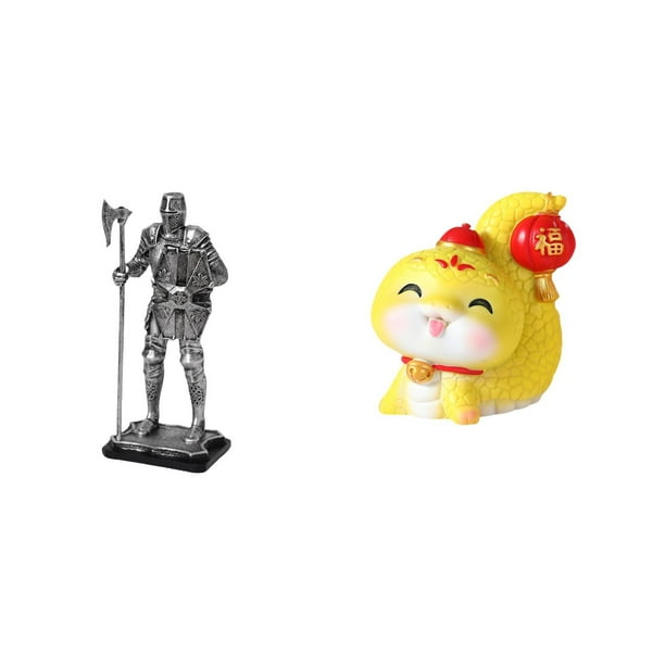 Figura de escritorio,Estatua Arte Artesanía Coleccionable Escritorio Oficina,Figura decorativa,pieza de arte,decoración del hogar,Estatua de serpiente de dibujos animados,Estatua de serpiente