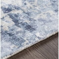 thumbnail image 6 of Hauteloom Wardle Living Room, Bedroom Area Rug - Contemporary - Navy, Denim, Black - 2' x 3', 6 of 7