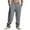 Gray, variant on Men's American Leisure Loose Corduroy Double Line Sports Pants - Casual Straight Leg Trousers for Everyday Wear and Light Sports ActivitiesNavyS