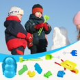 thumbnail image 1 of 10 UNIDS Snow Snowball Maker Clip Maker Animal Shaped Castle Snow Sand Mold Tool Winter Snow Toys Kit Wmkox8yii shdjk6582, 1 of 1