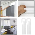 thumbnail image 3 of 2Pcs Blind Tilt Wand Vertical Blind Wand Replacement White Adjustable Angle DIY Enthusiasts, 3 of 8