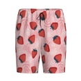 thumbnail image 3 of Yiaed Strawberries for Men's Soft Sleep Pajama Short Lounging Pajama Shorts-Medium, 3 of 8
