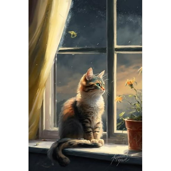 wooden puzzle Cat Peeking through a Window Intelligent Game Fit togather a magic Art for home Decoration or Prensent 1000 pieces