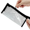 thumbnail image 4 of Unique Bargains Pencil Case Clear Pen Pouch, Portable Stationery Bag for Organizer Black, 4 of 6