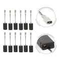 thumbnail image 2 of Carbon Brushes Motor Carbons Carbon for Bosch GWS 1000,1100,1400,10,11,14,15-125, 2 of 8