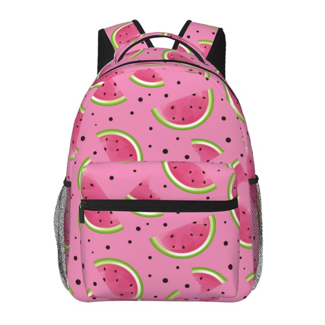 Balery Watermelon Mochila Escolar Impresa, Mochila Ligera para Viajes Casual, Mochila Duradera y Cómoda Multifuncional, Mochila para Laptop-One Size
