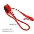 thumbnail image 7 of Surf Surf Leash Surfing Surfboard Leash Smooth Steel  Surfing Leg Rope Paddleboard Leash 6FT/8FT/10FT, 7 of 7